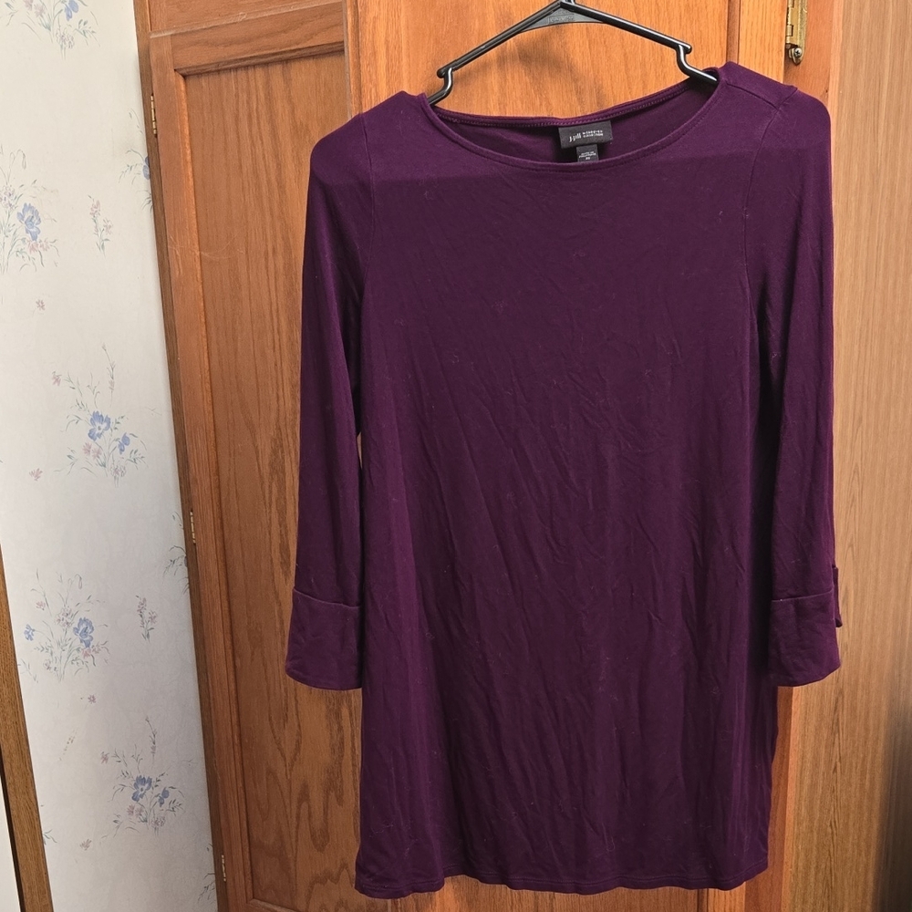 J. Jill Rich Purple Blouse